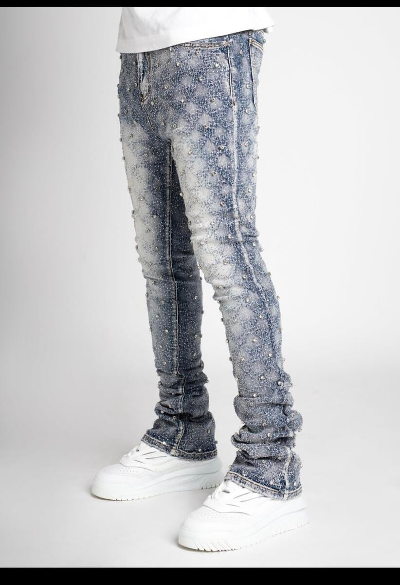 Embellished FLARED Denim