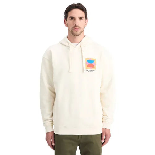 Patchwork Applique Artwork Hoodie