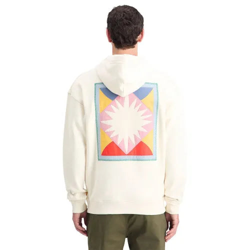 Patchwork Applique Artwork Hoodie