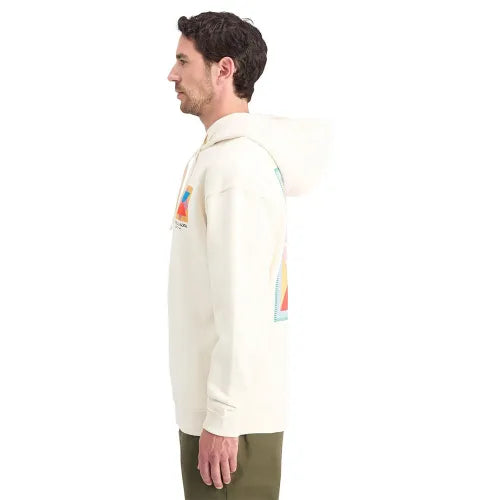 Patchwork Applique Artwork Hoodie