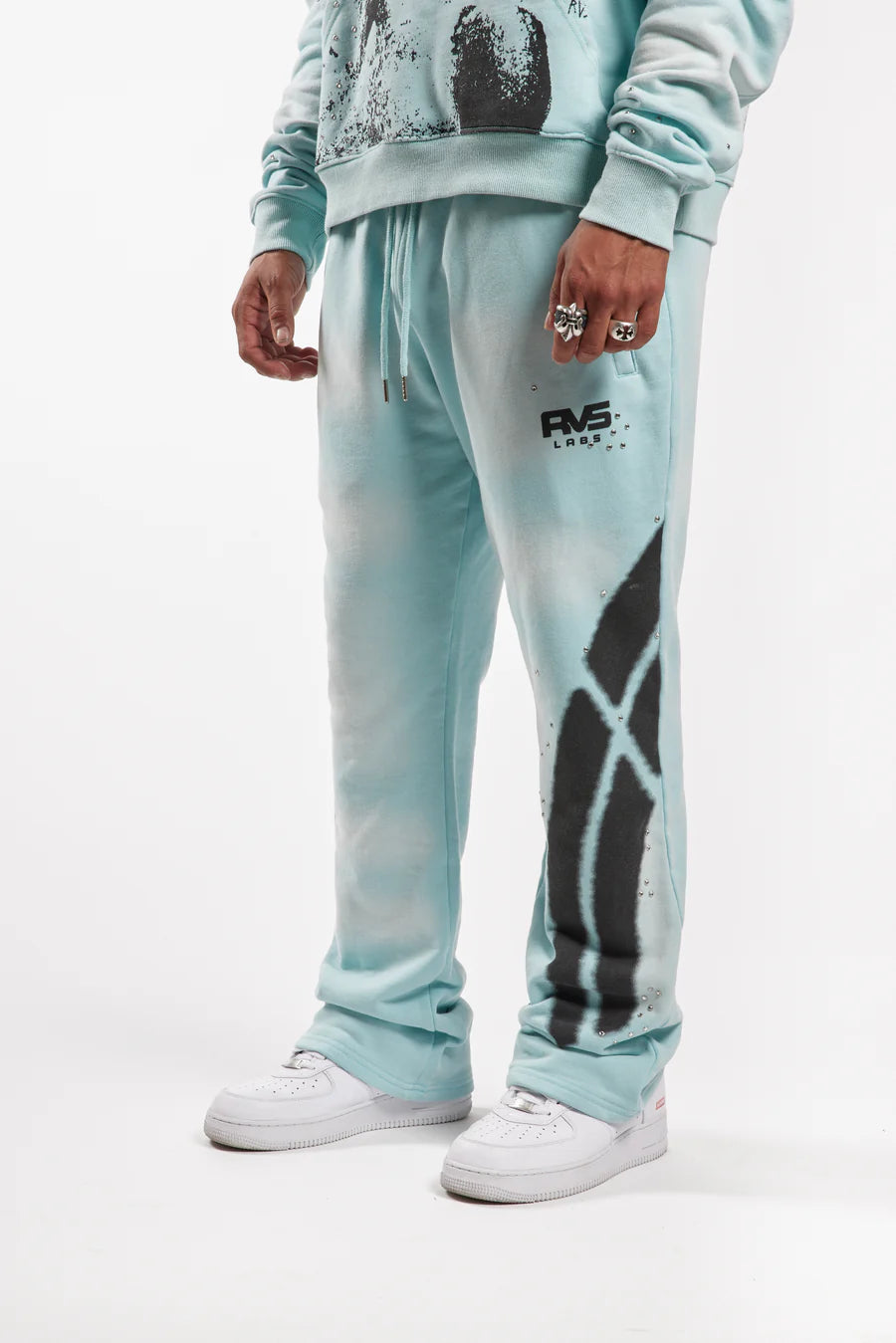 SEA WASHED "LOTUS" SWEATPANTS