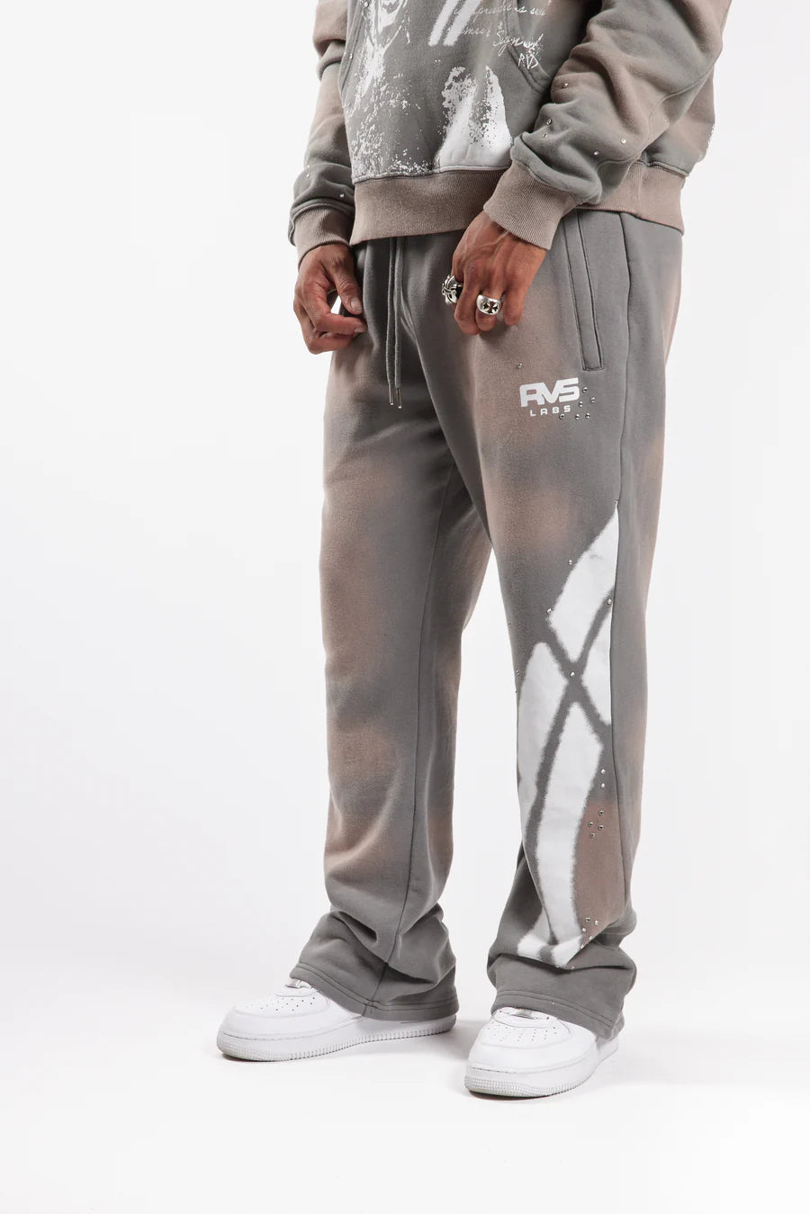 WASHED ASH "LOTUS" SWEATPANTS