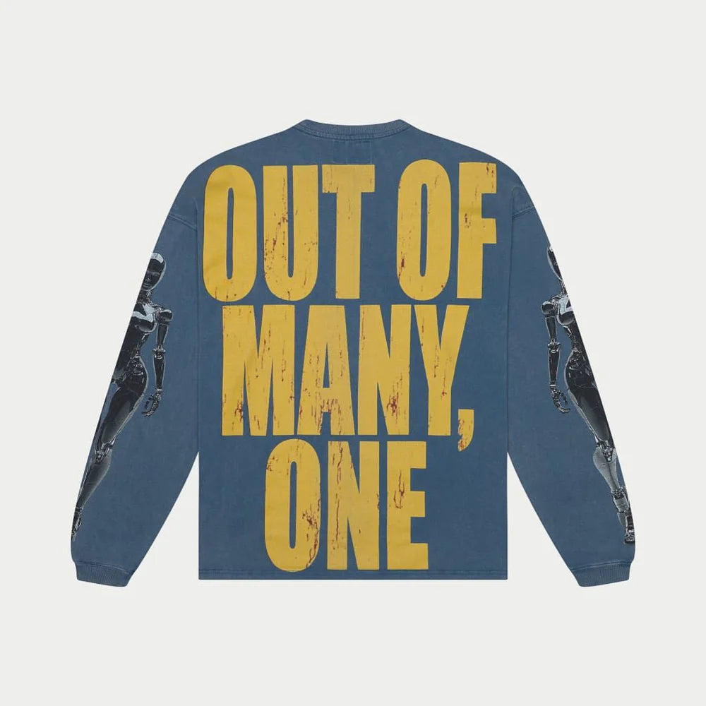 GODSPEED ALEXA LONG SLEEVE SHIRT (TRUE BLUE WASH)