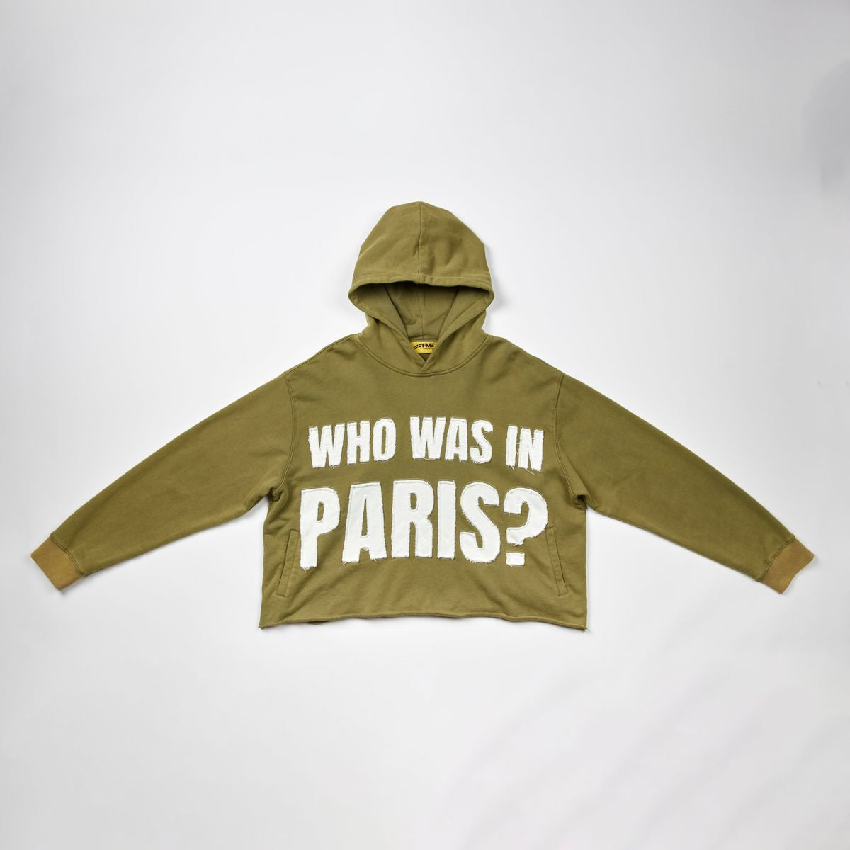 Who was in paris?" Hoody