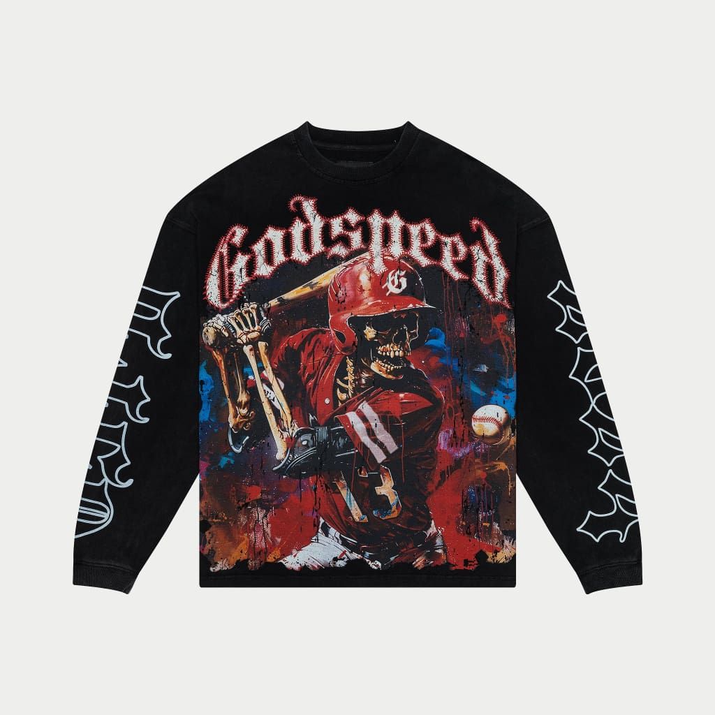 Grandslam Longsleeve (Black wash)