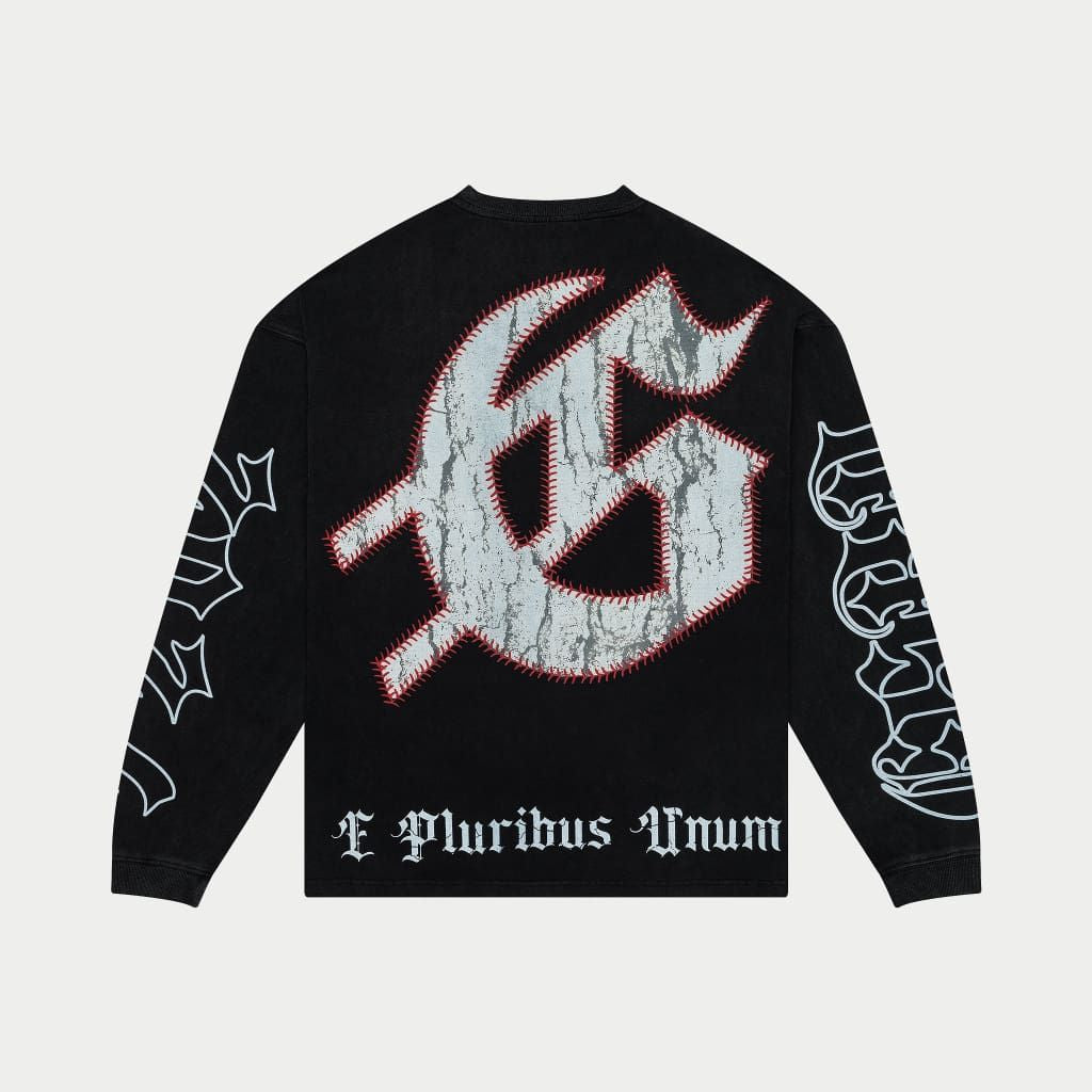 Grandslam Longsleeve (Black wash)