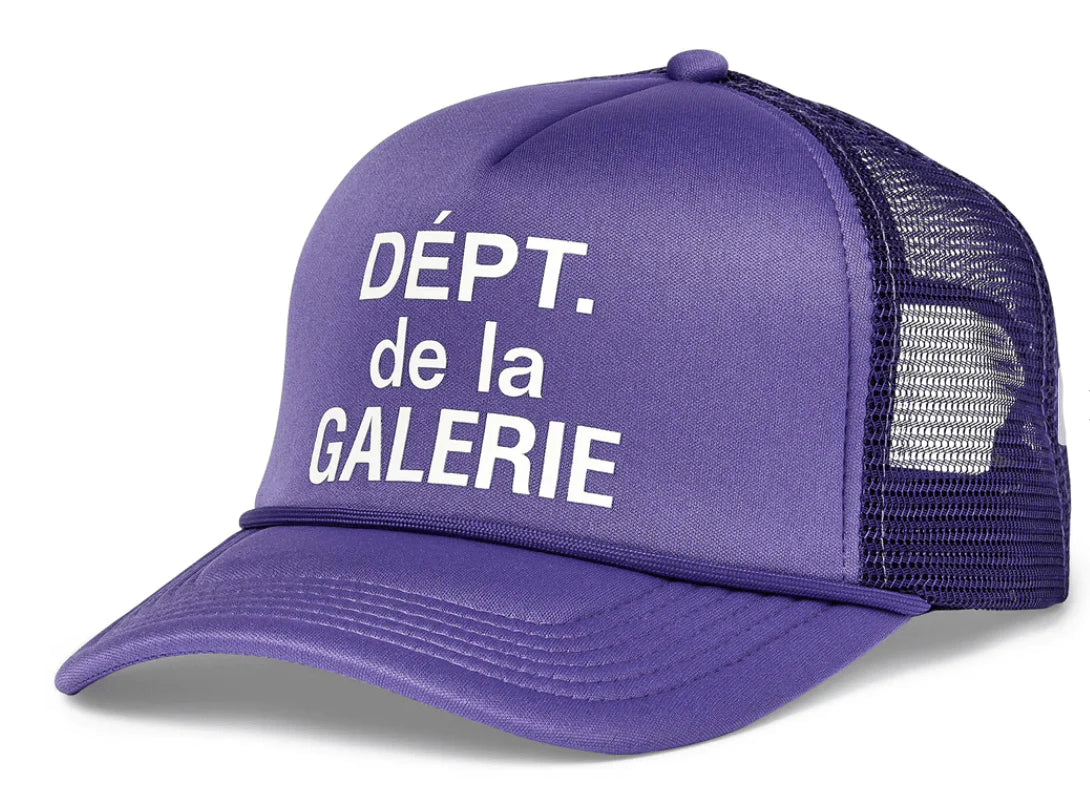 GALLERY DEPT.
Gallery Department French Logo Trucker Hat Purple