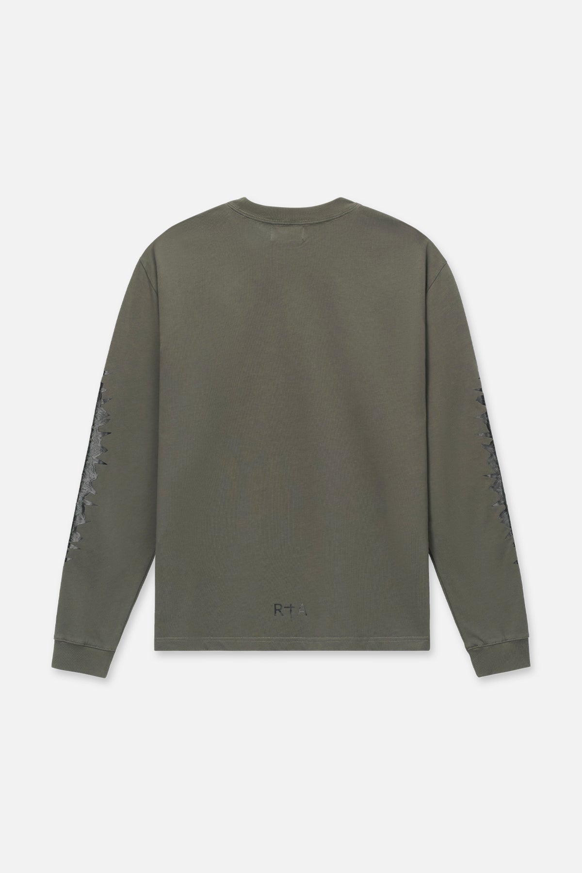 LAWRENCE LONG SLEEVE TEE | OLIVE CYBER SIGILISM RTA