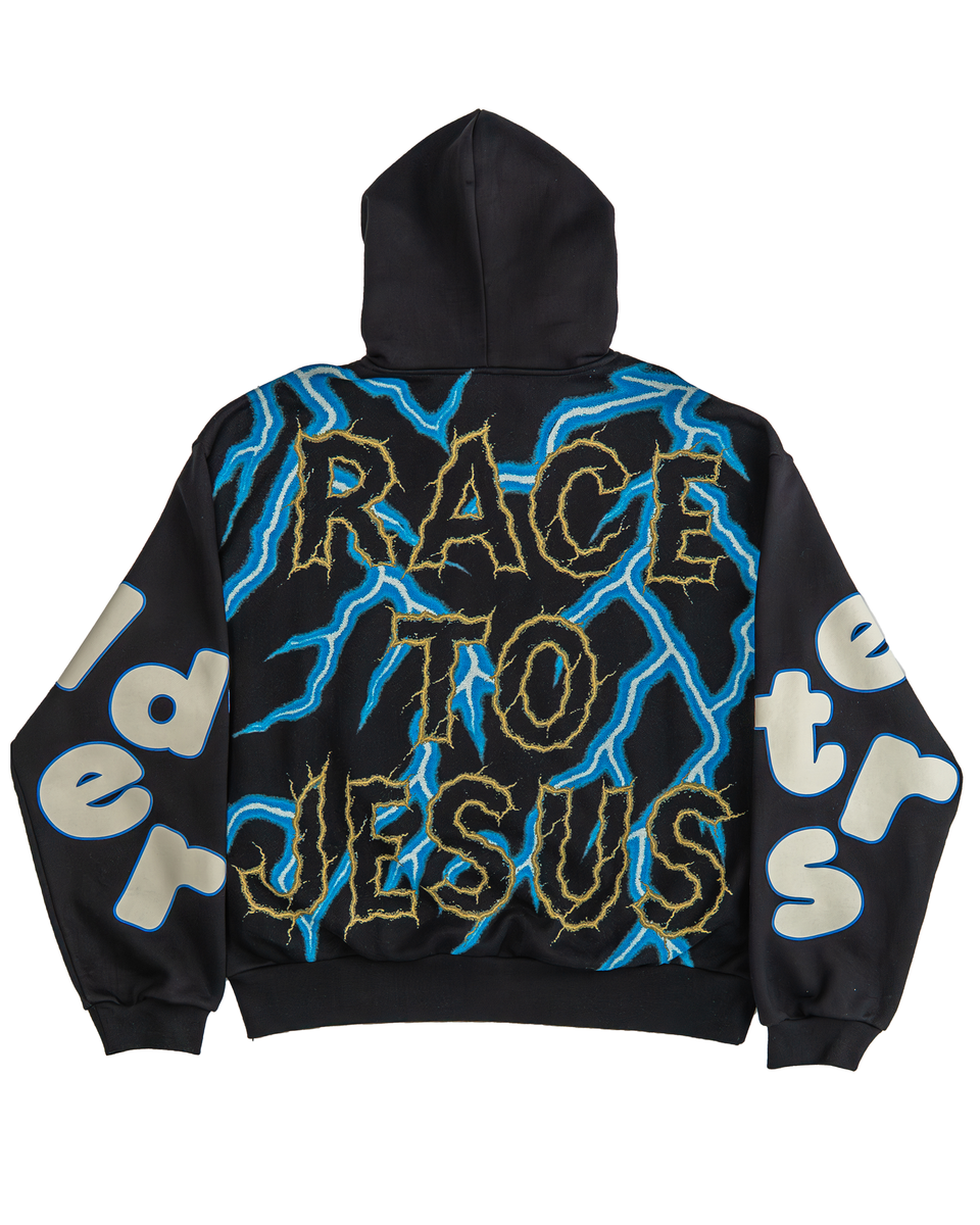 Race to Jesus V2 Scattered Hoodie