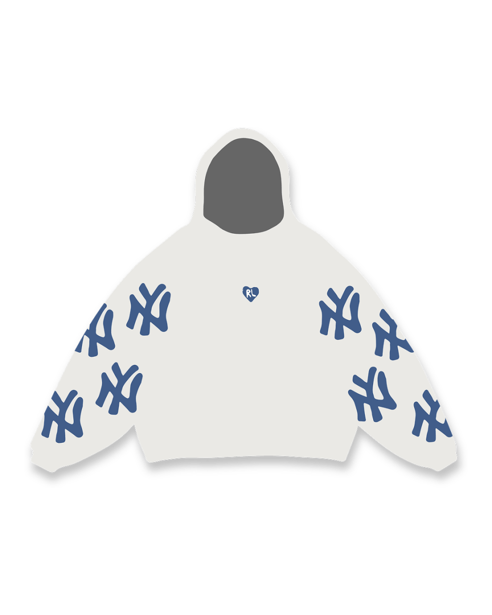 Not NY Heather Scattered Hoodie