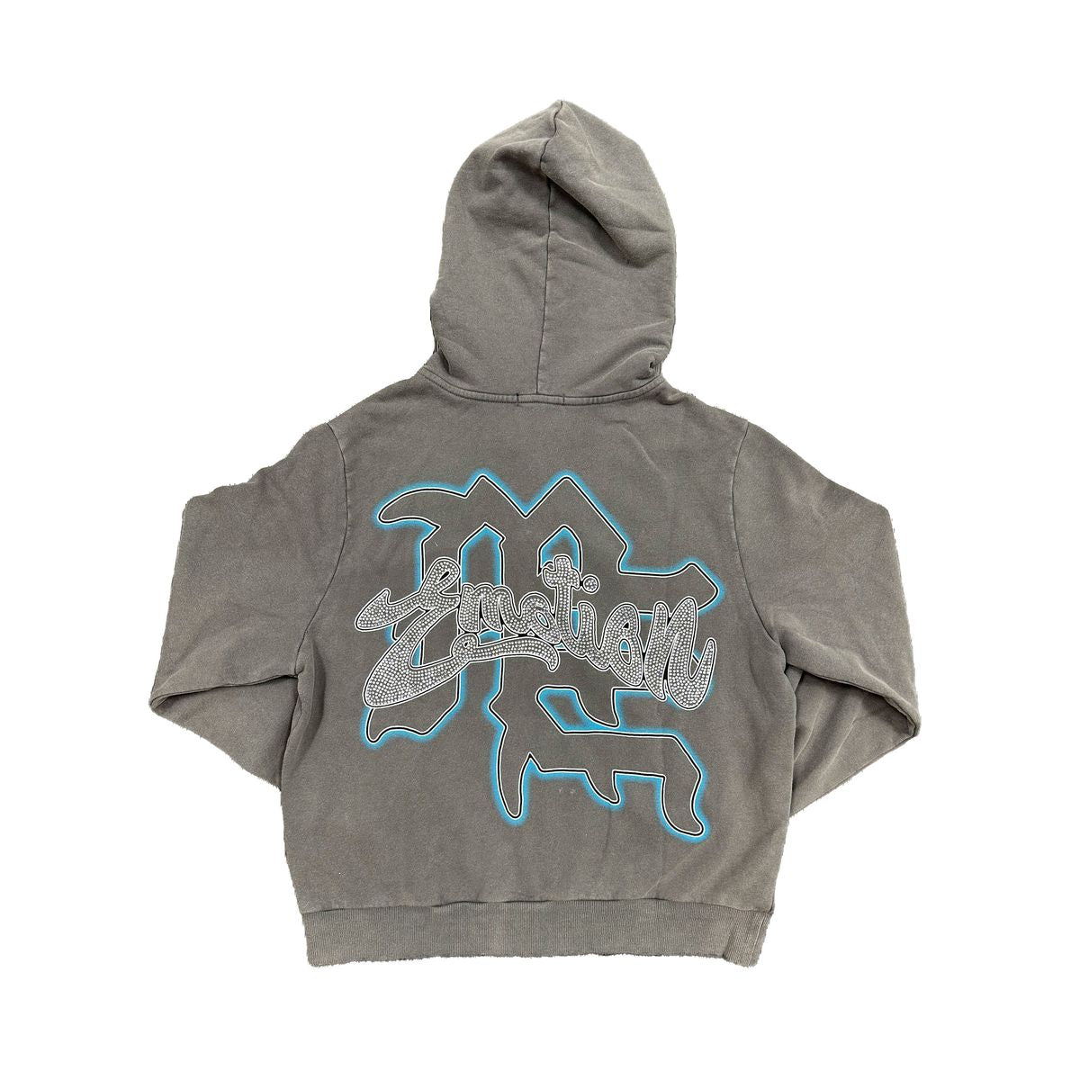 Grey “Rhinestone“ Hoodie