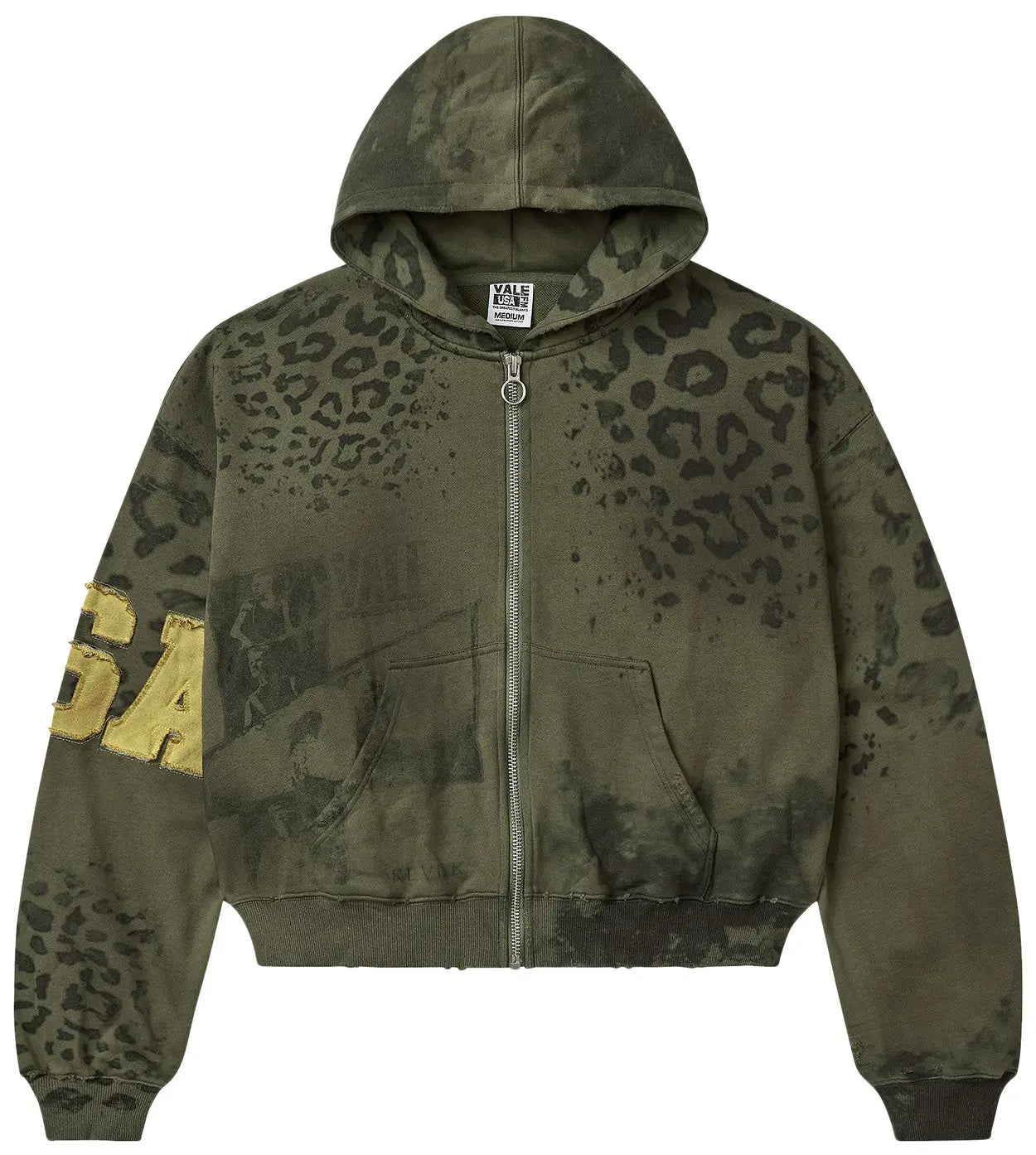 Vale Forever Safari Zip Up 'Olive'
