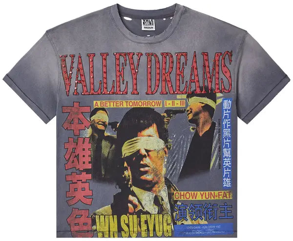 Vale Forever Robber Bling Tee 'Grey'