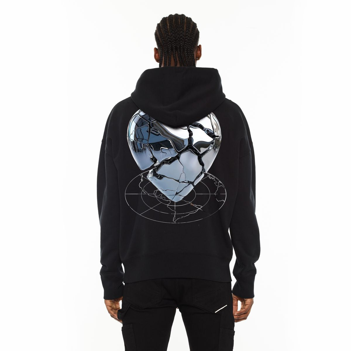 PULLOVER SWEATSHIRT "BROKEN HEARTS"