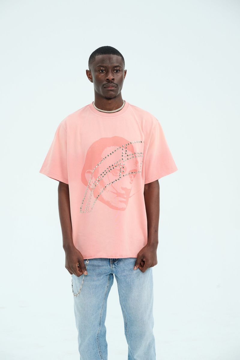 Rose Sun Washed "Dali" Tee