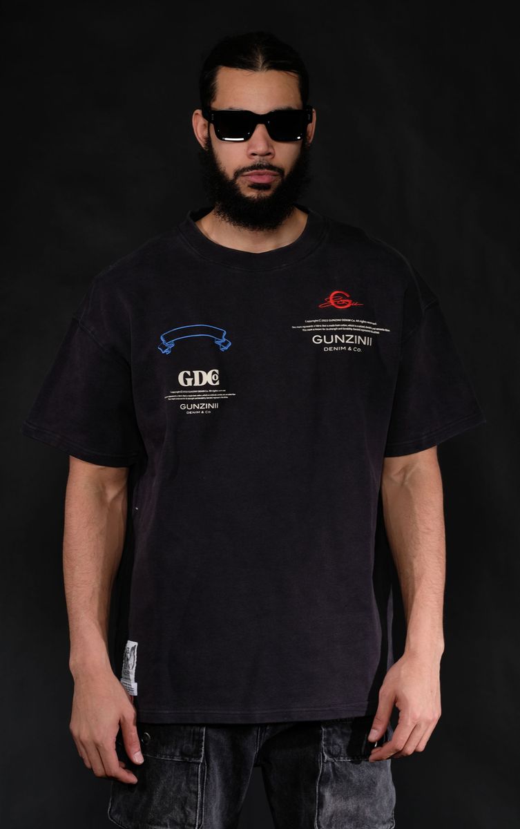 Gunzinii tshirt black