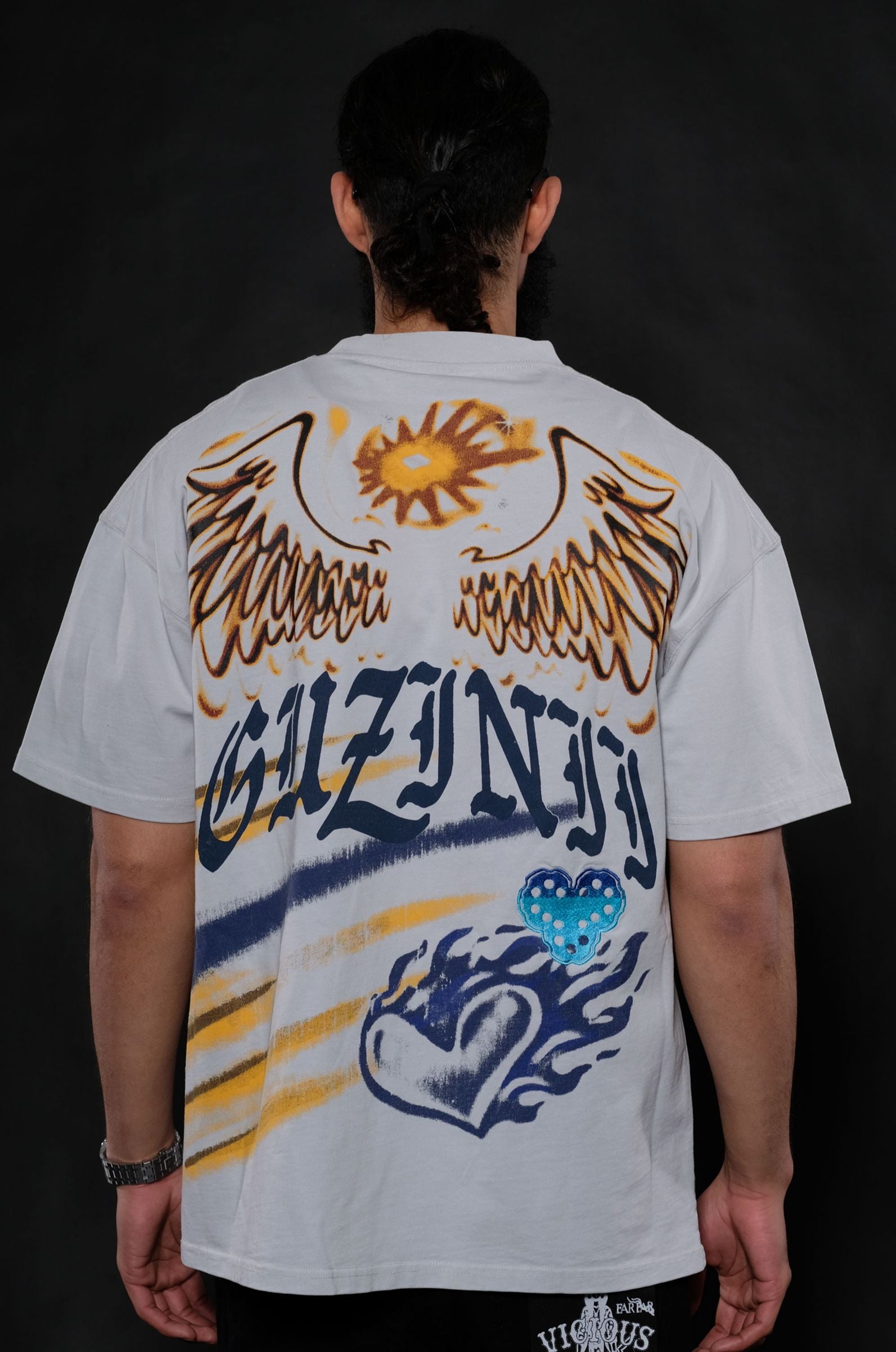 Gunzinii tshirt star | grey