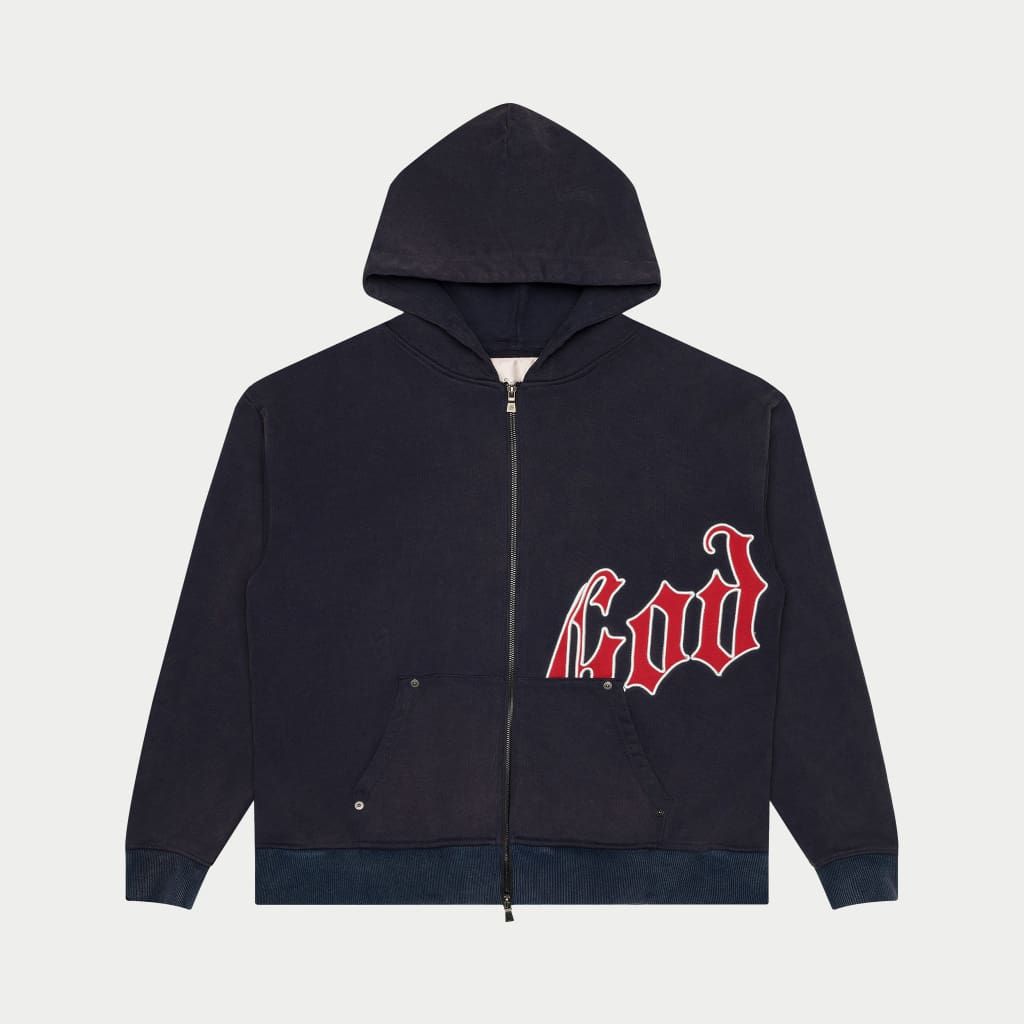 OG Logo Hoodie | Navy-Red