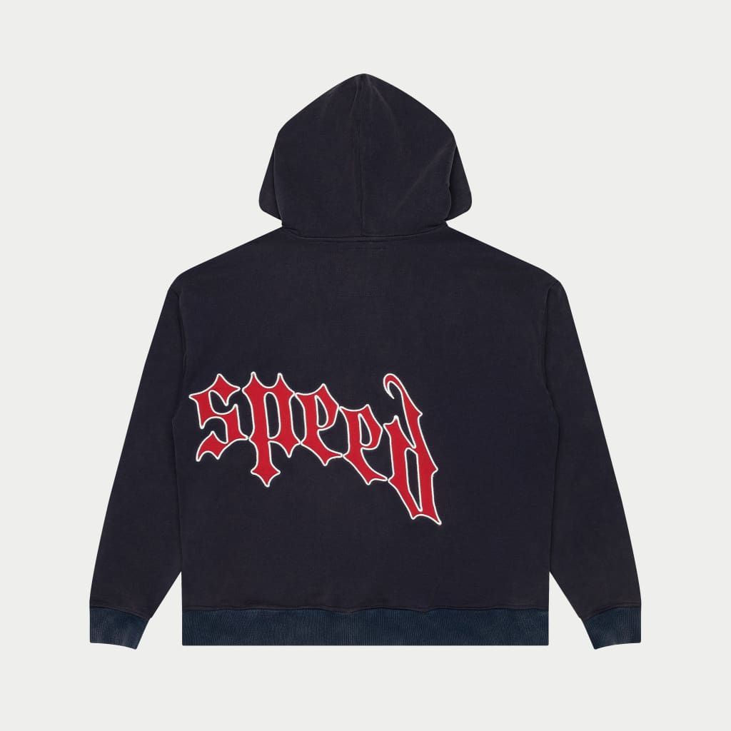 OG Logo Hoodie | Navy-Red