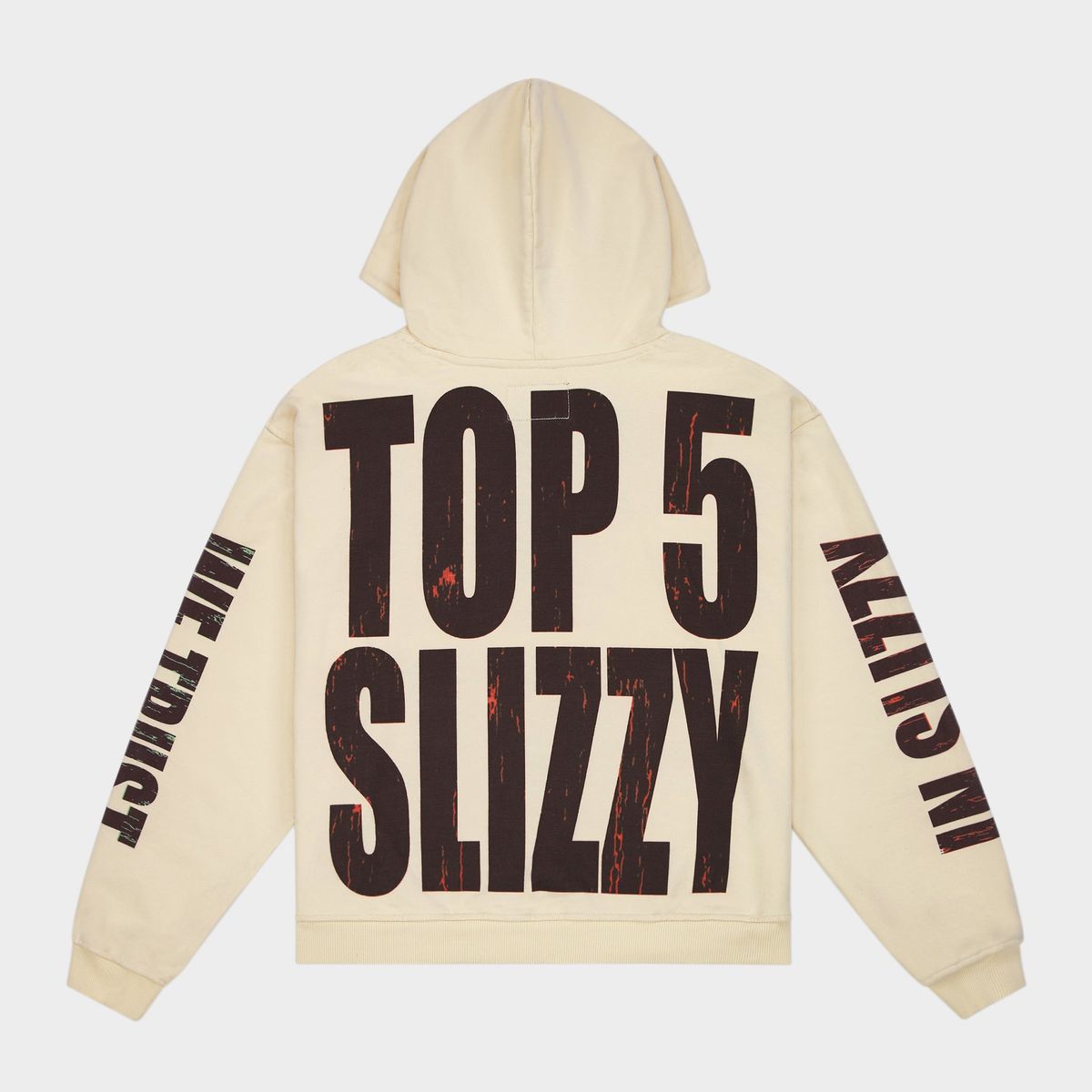Top 5 Slizzy VVS Hoodie (Bone) BOOM