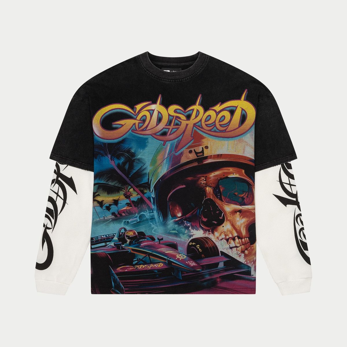 F1 Dreams Layered T-Shirt (Black)