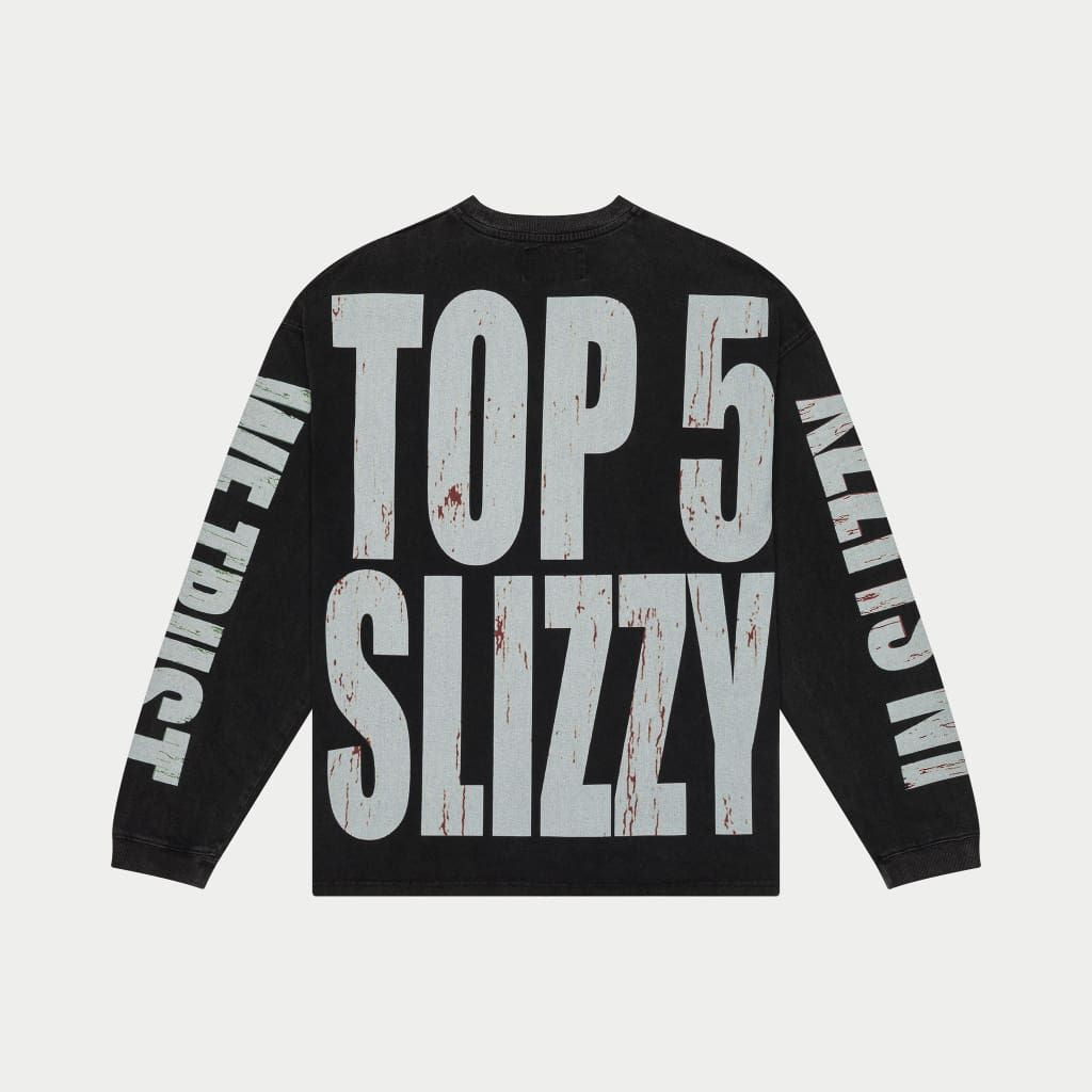 Top 5 Slizzy LS (Black Wash) BOOM