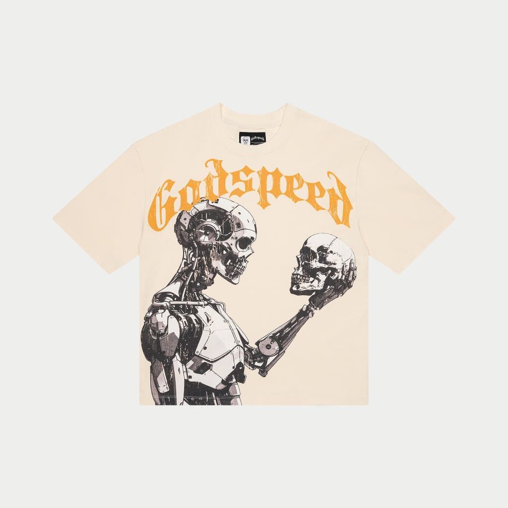 Mankind vs Ai III Short Sleeve (Bone/Yellow)