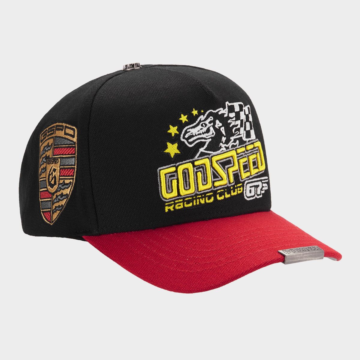 GRC Members Trucker Hat (Black/Red) BOOM