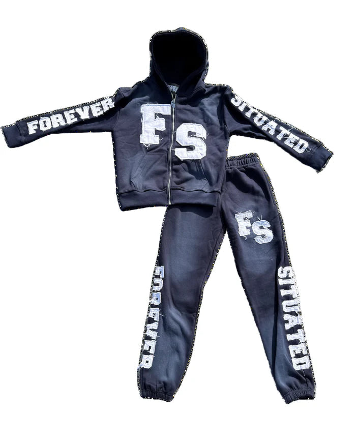 FOREVER SITUATED SWEATSUIT
