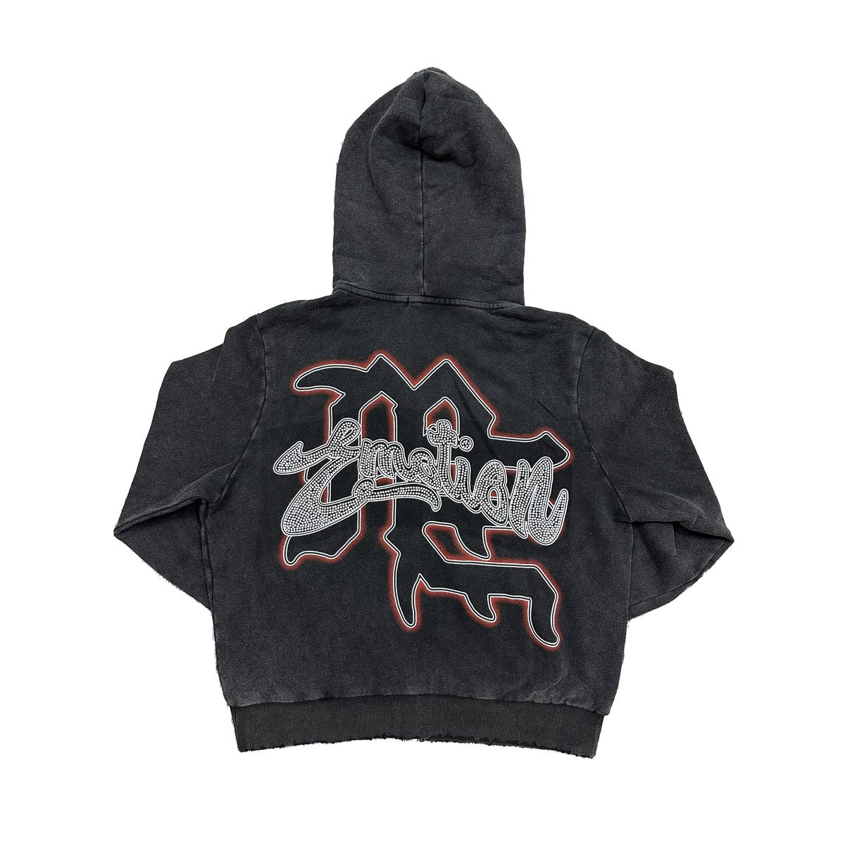 Black "Rhinestone" Hoodie