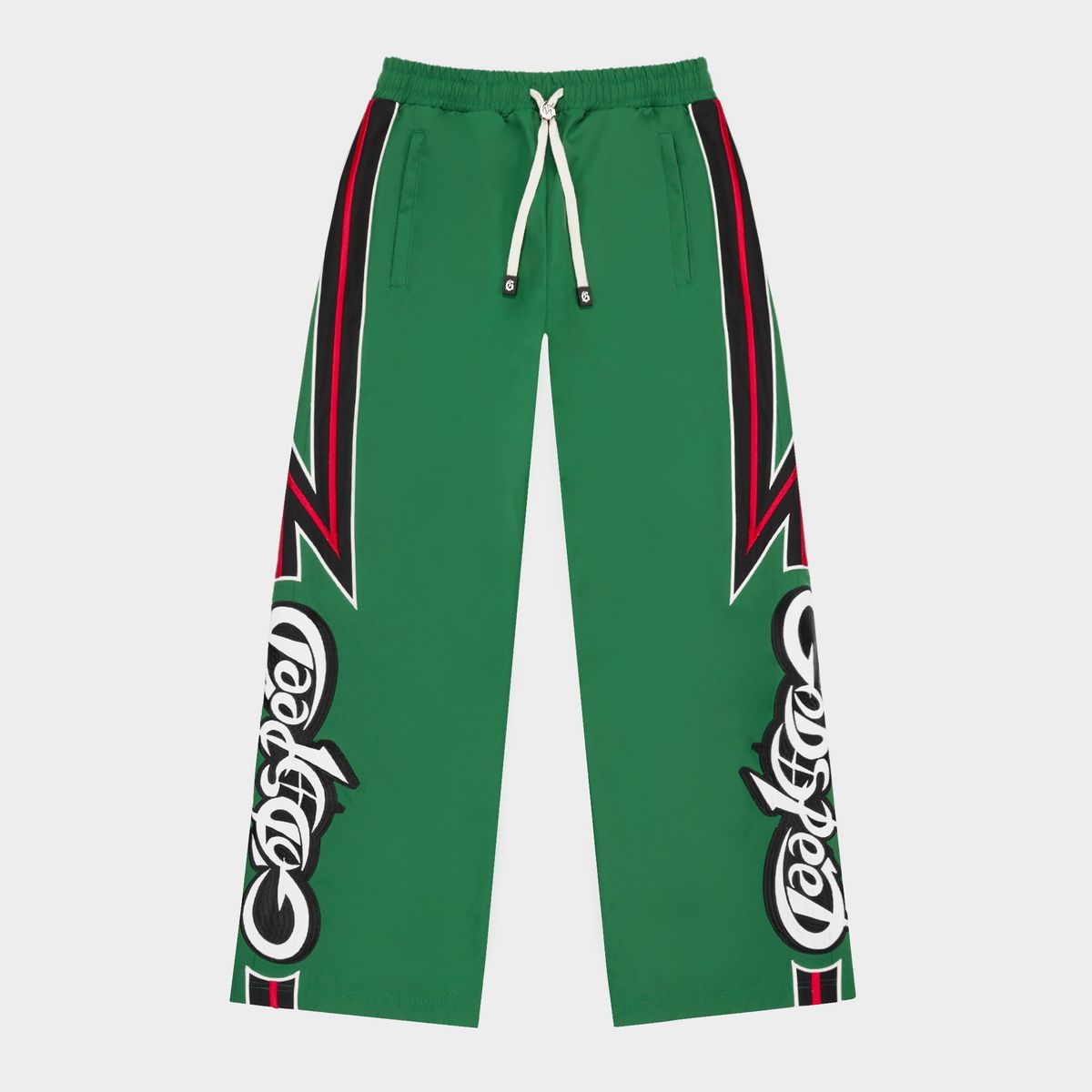 New Age TrackPants (Green/Red) BOOM26