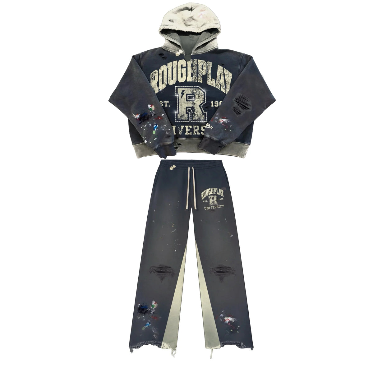 NAVY TWO TONE SET