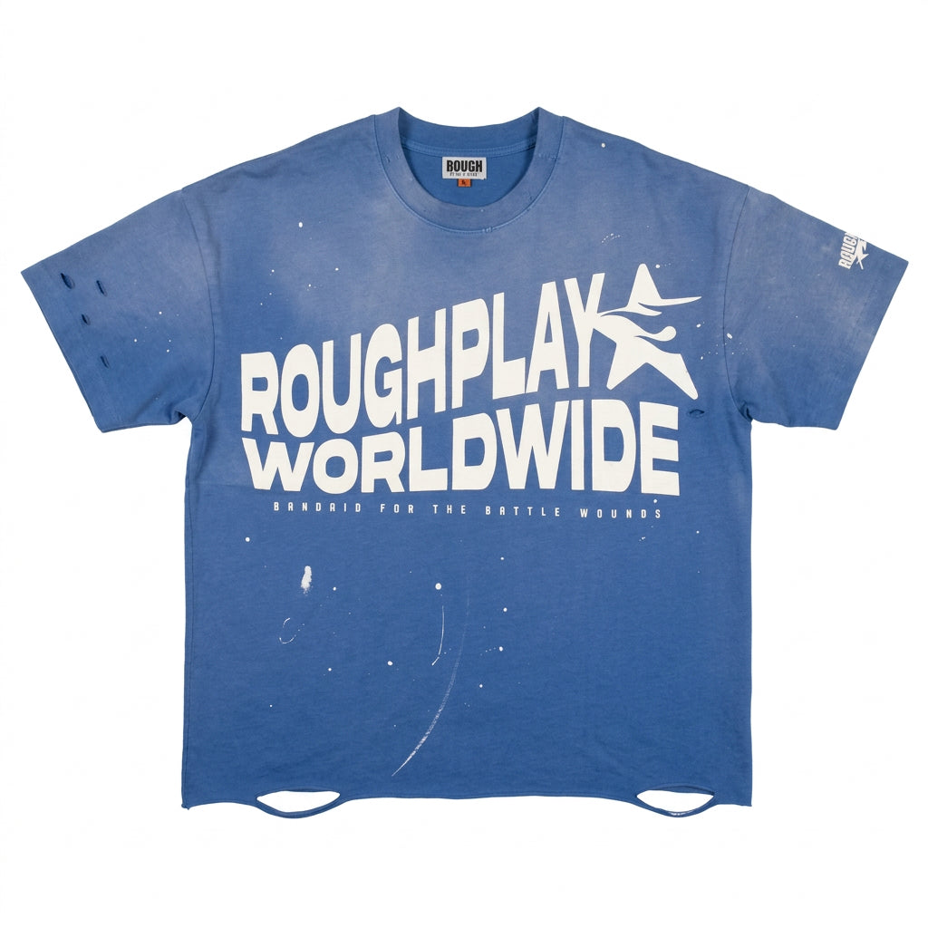 WORLDWIDE T-SHIRT DARK BLUE