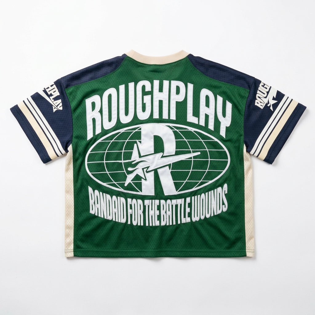 JERSEY GREEN NAVY