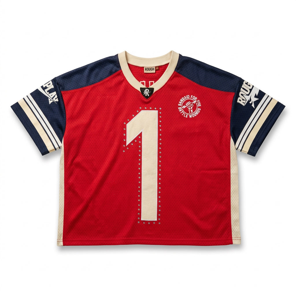 JERSEY RED NAVY