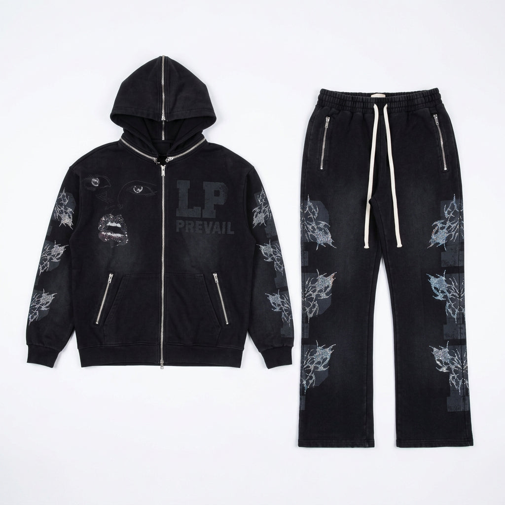LEGENDS PREVAIL NO FEAR SET BLACK