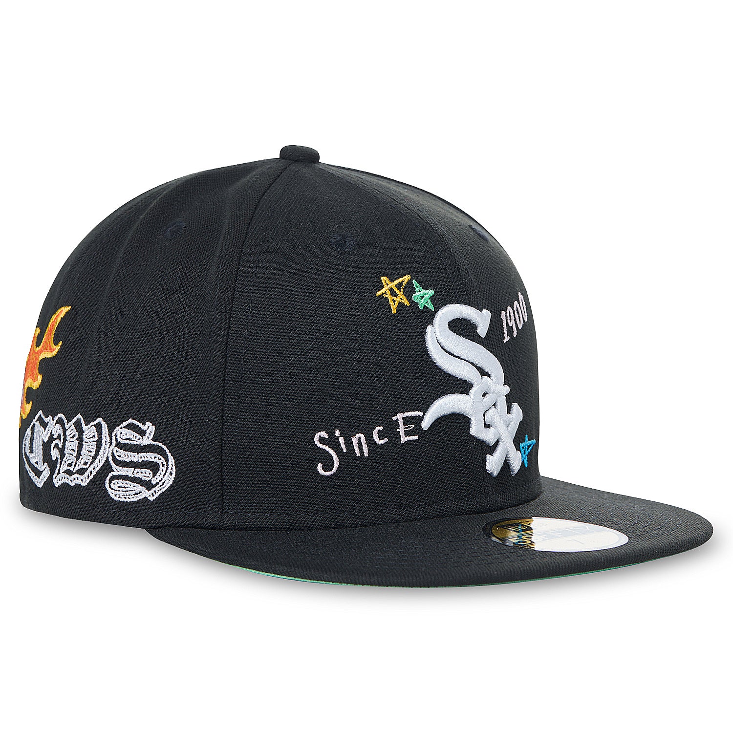 New Era Chicago White Sox Scribble MLB 59fifty Black hat