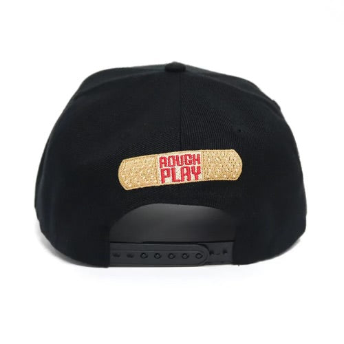 RoughPlay🩹NY SnapBack (Black)