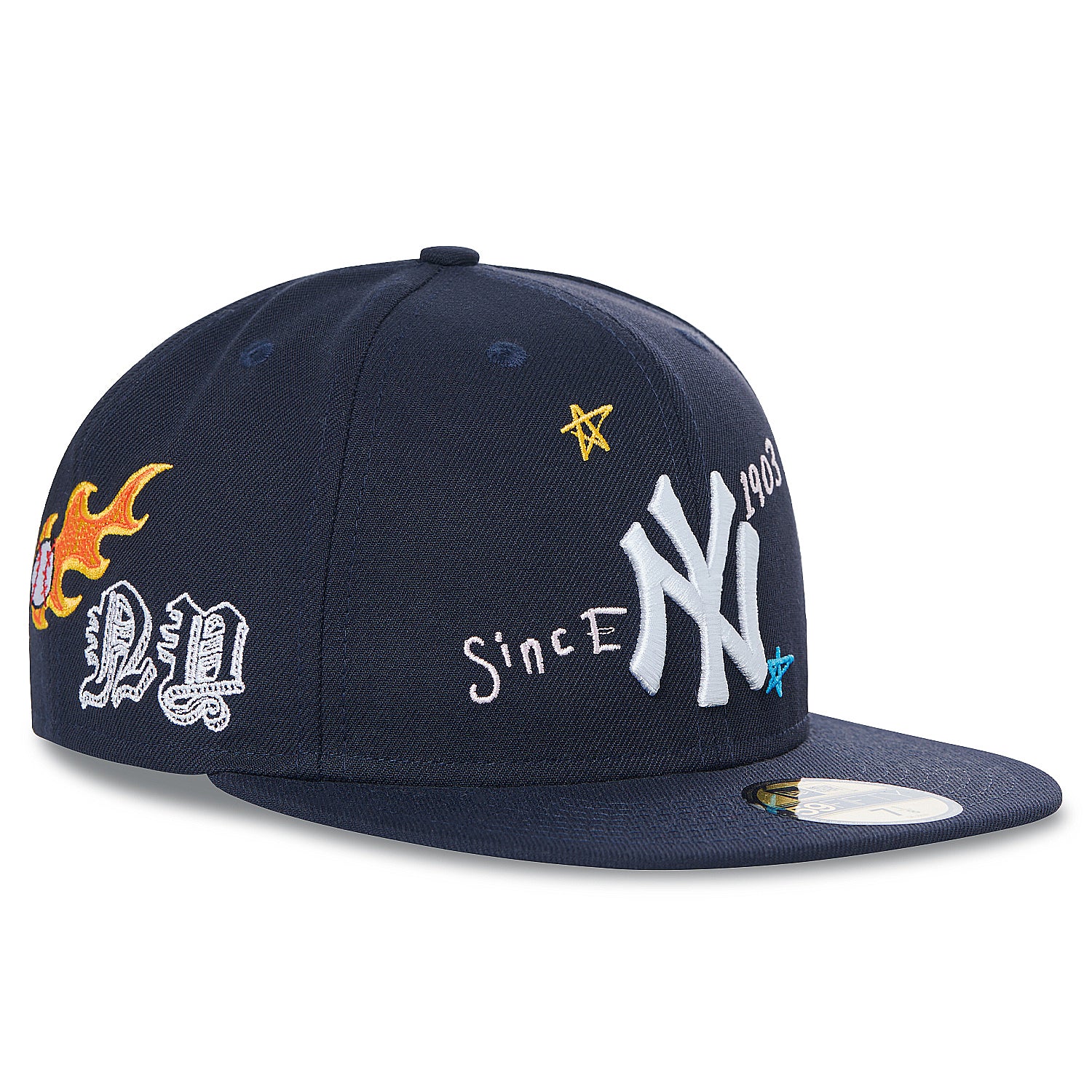 New York Yankees New Era 59FIFTY MLB Scribble Cap