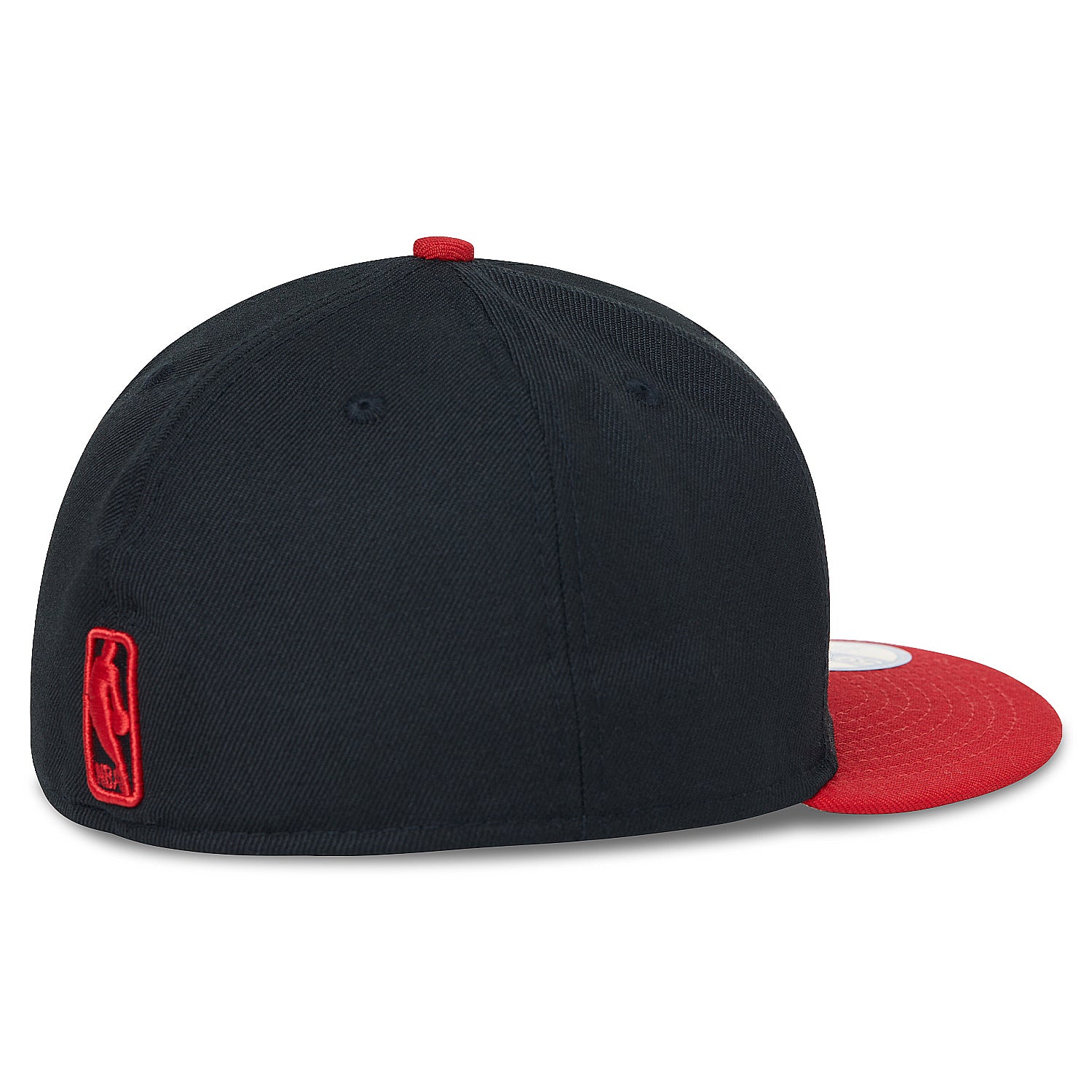 Brooklyn Nets Black Cap Red Visor New Era 59Fifty Fitted Cap