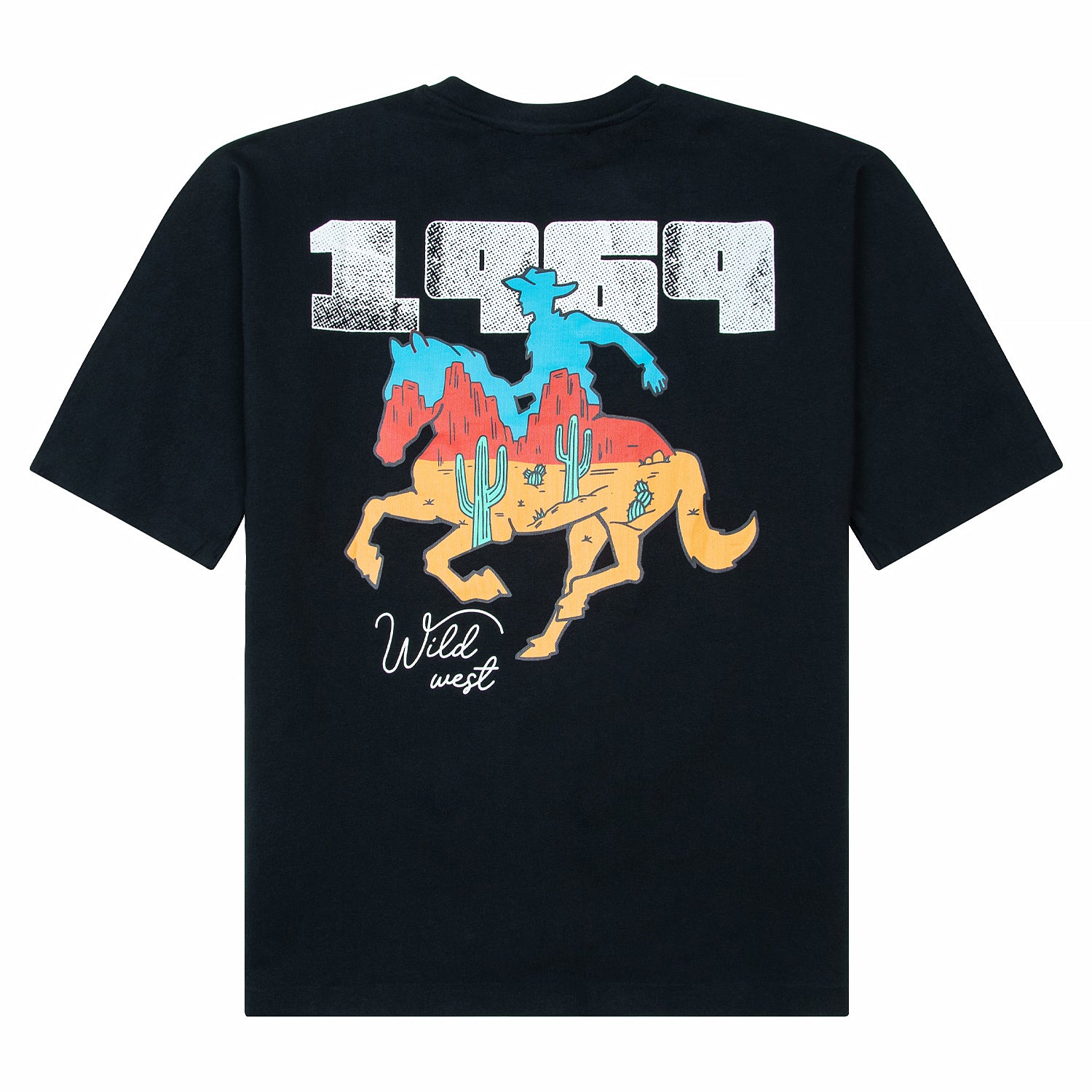 1969 Wild West Tee | BLK