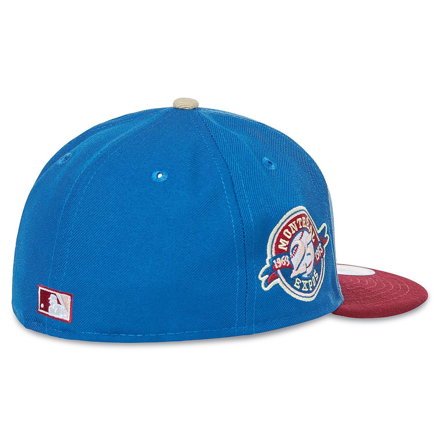 New Era Montreal Expos 25th Anniversary Blue/Burgundy 59FIFTY Fitted Cap