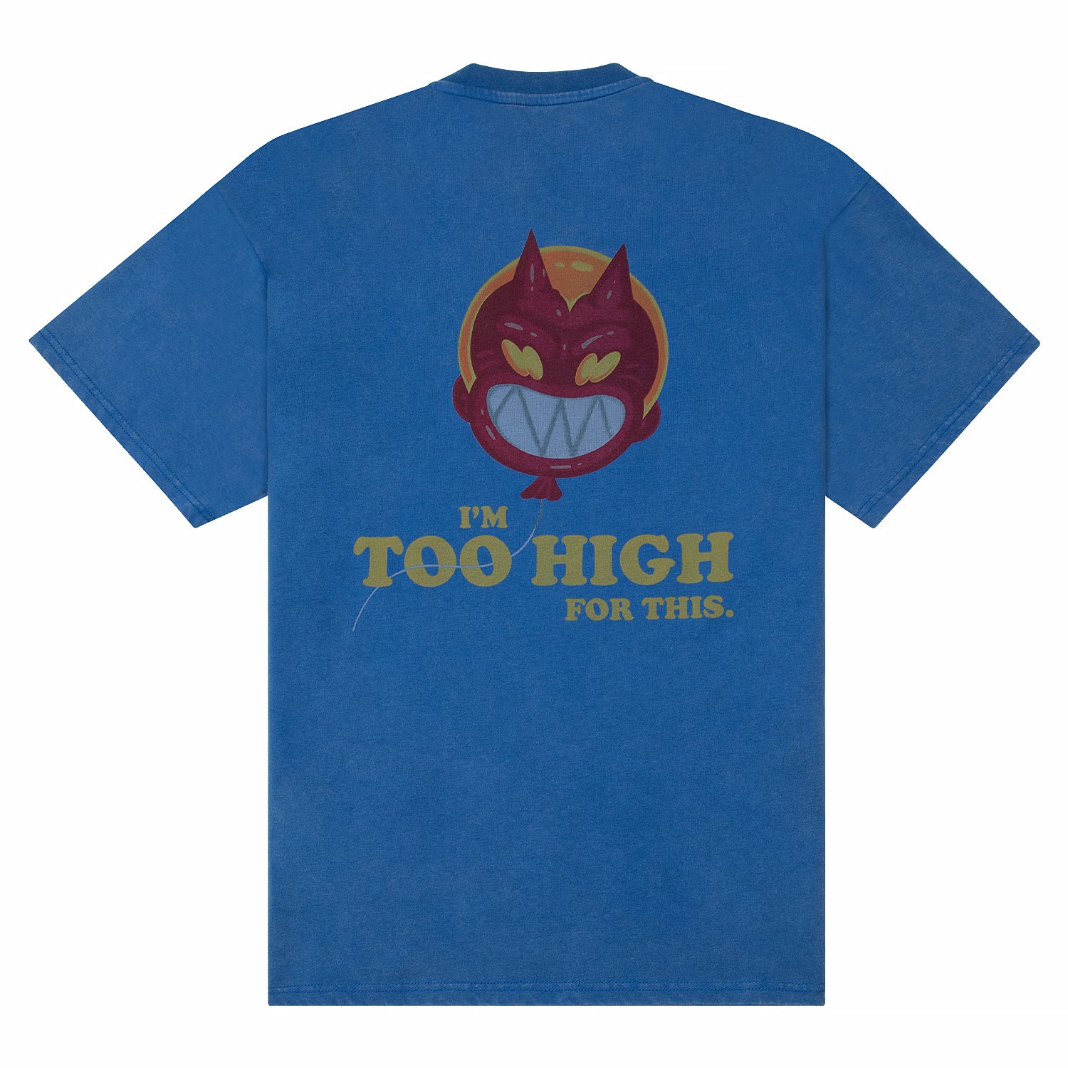 WAY TOO HIGH T-SHIRT | COBALT BLUE