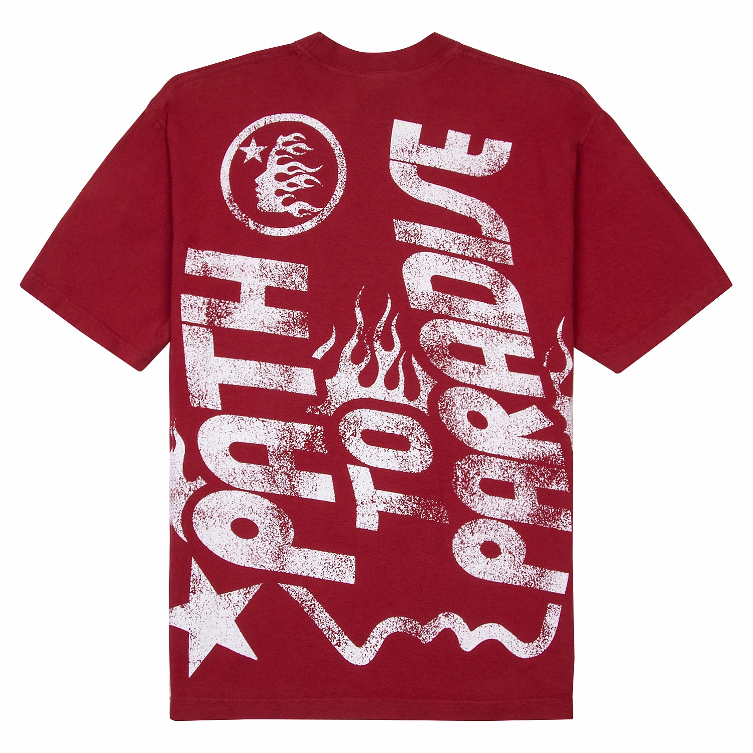 Hellstar Studio Jesus Path to Paradise Tee | Red