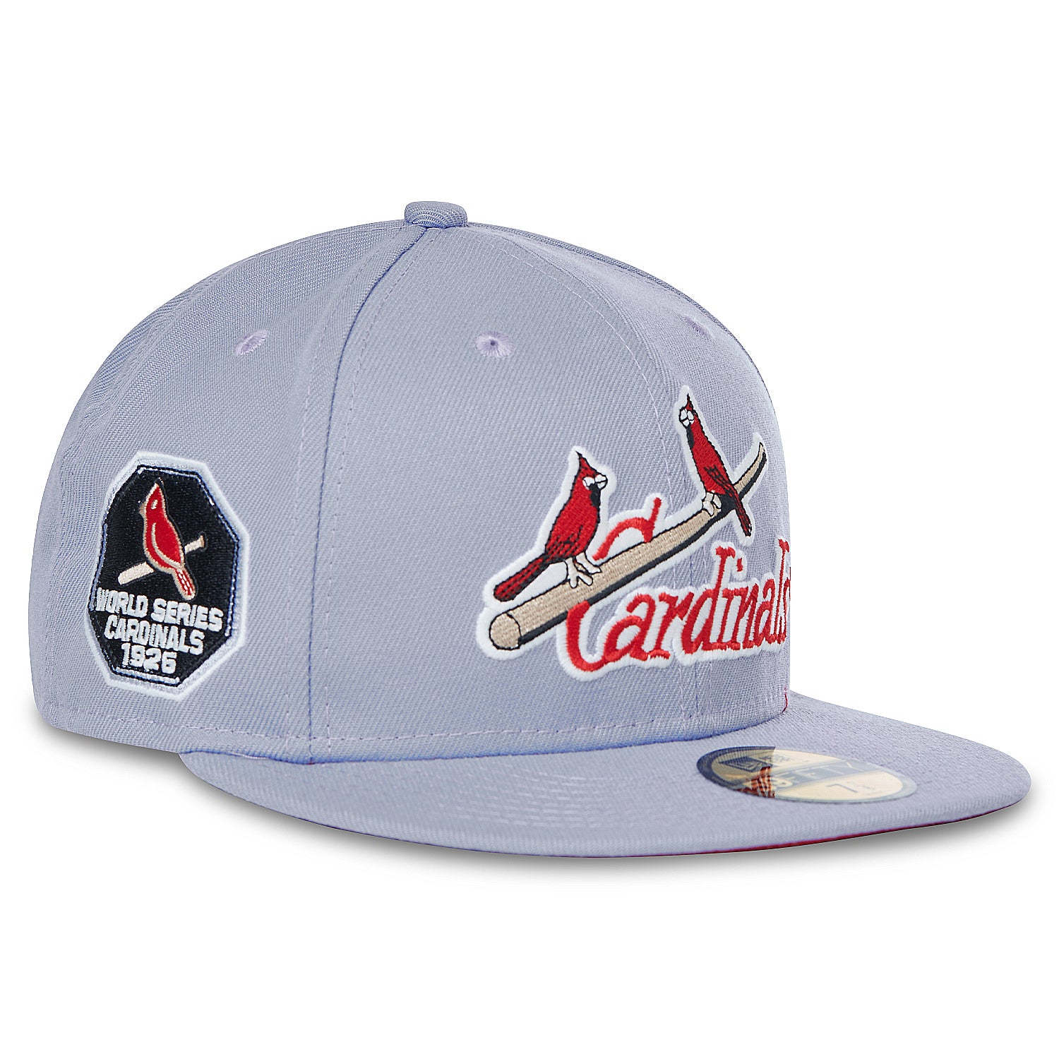 New Era Lavender St.Louis Cardinals, world series patch 1926, 59FIFTY