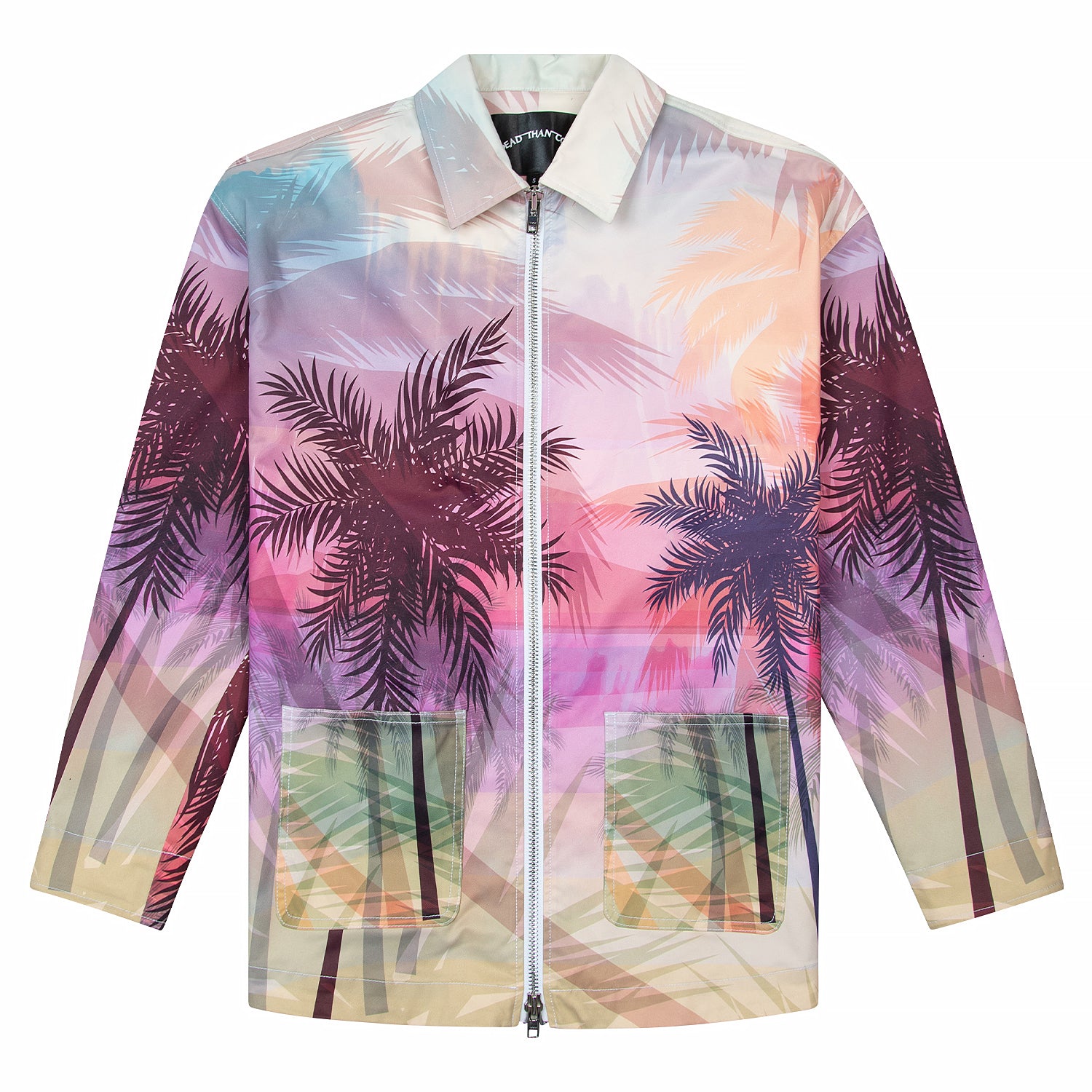 Palms shirt jacket