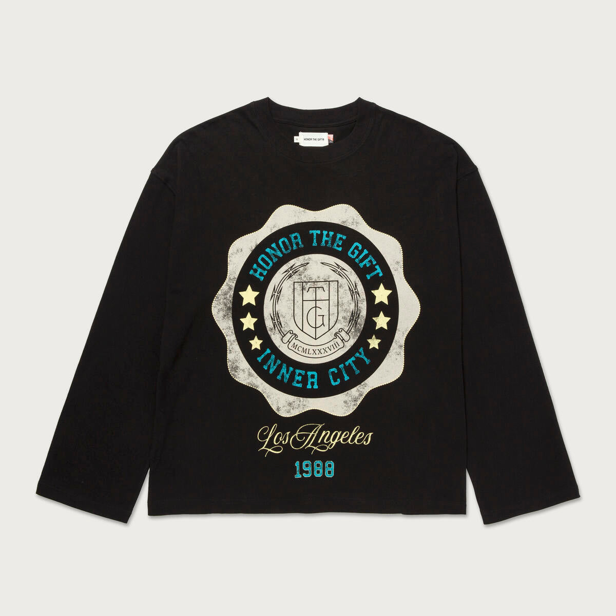 HTG SEAL LOGO LS TEE