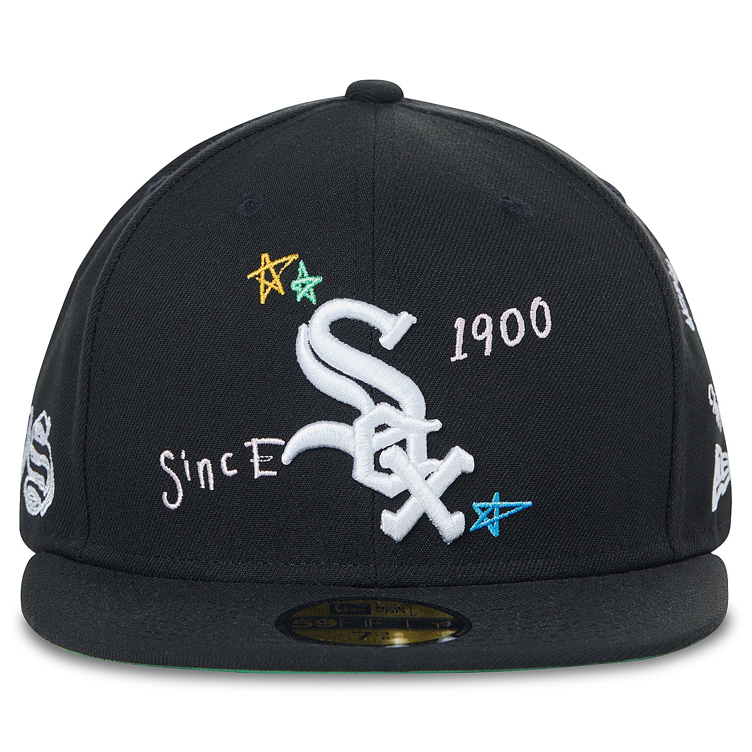 New Era Chicago White Sox Scribble MLB 59fifty Black hat