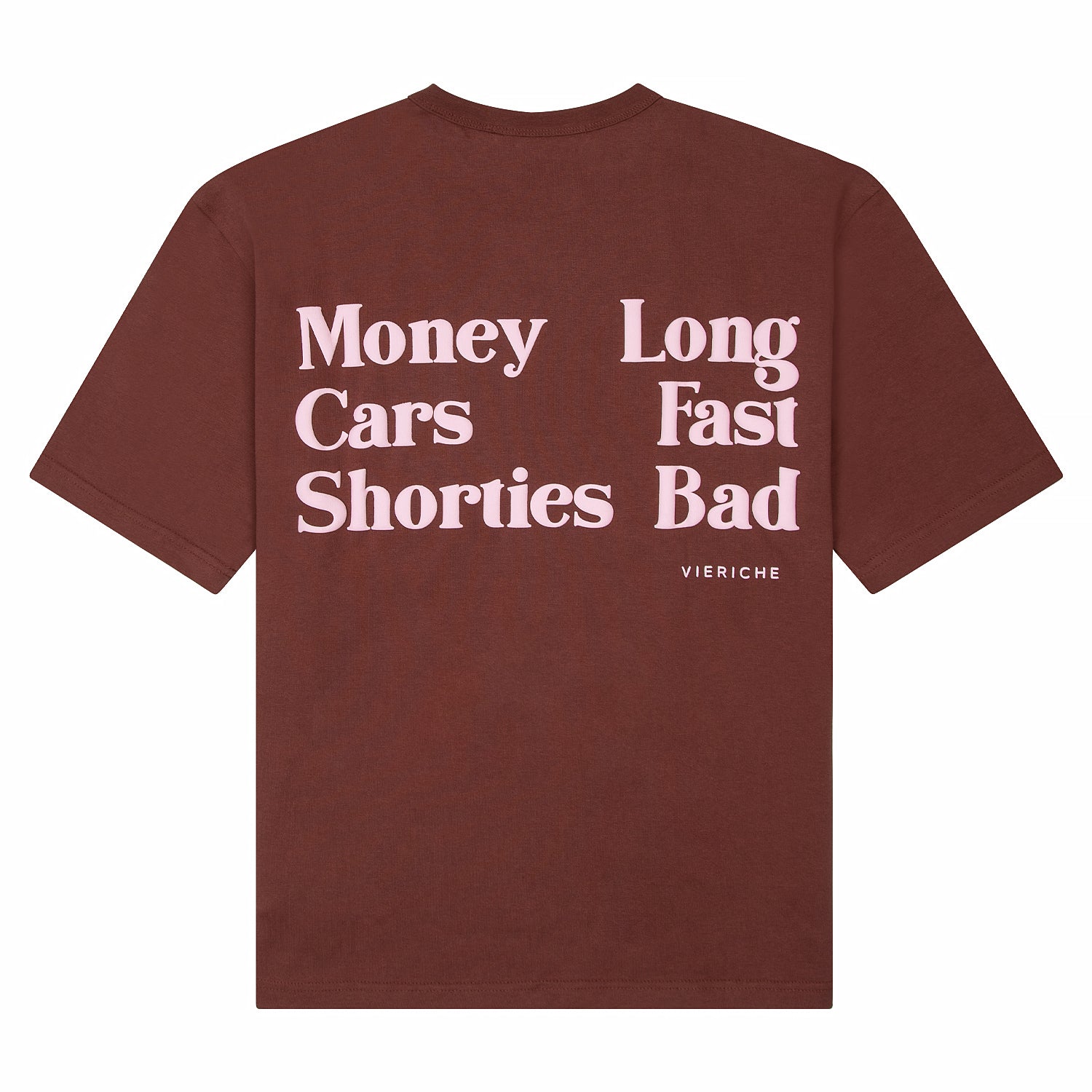 Money Long Tee | Burgundy