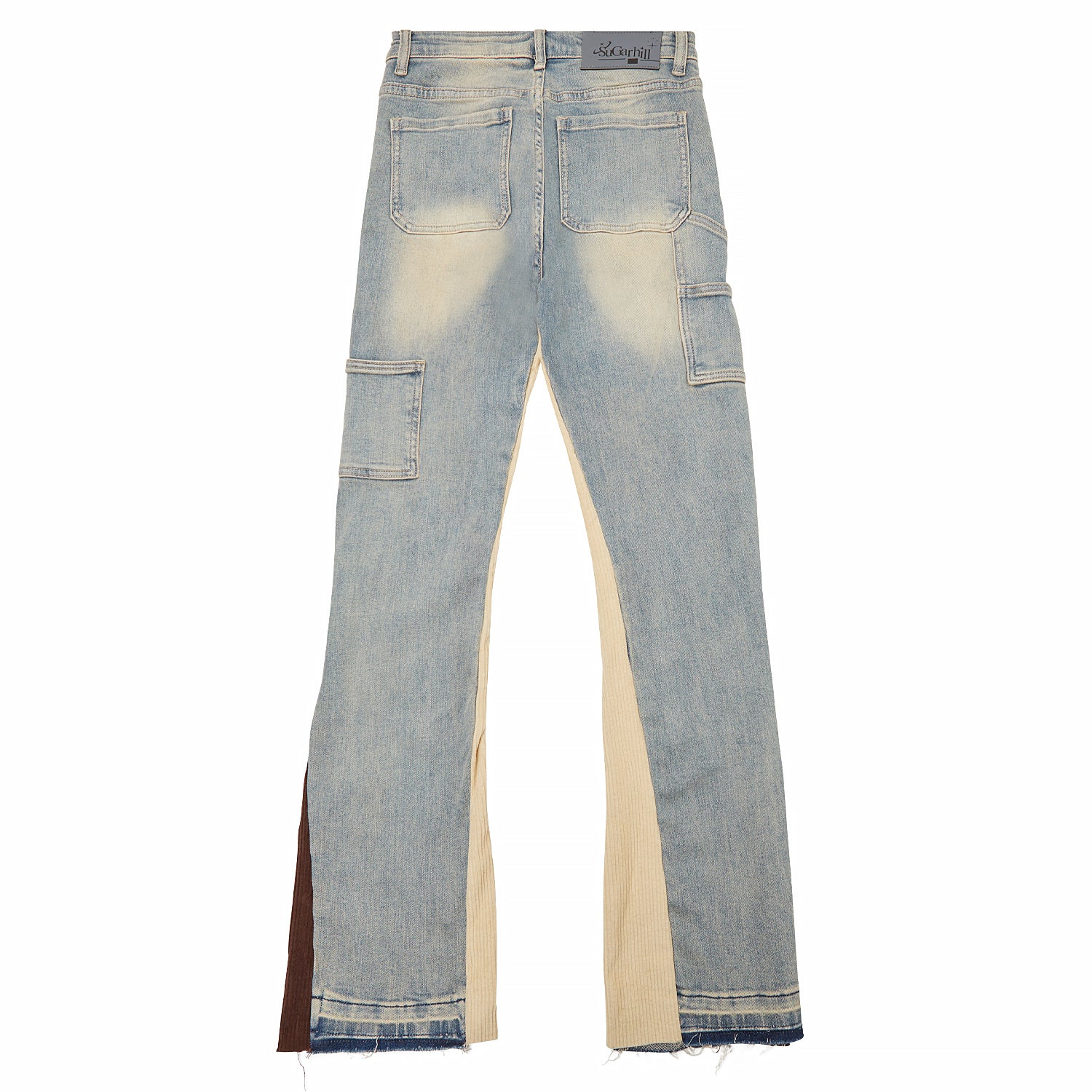 "AUGUSTUS" STACKED JEANS